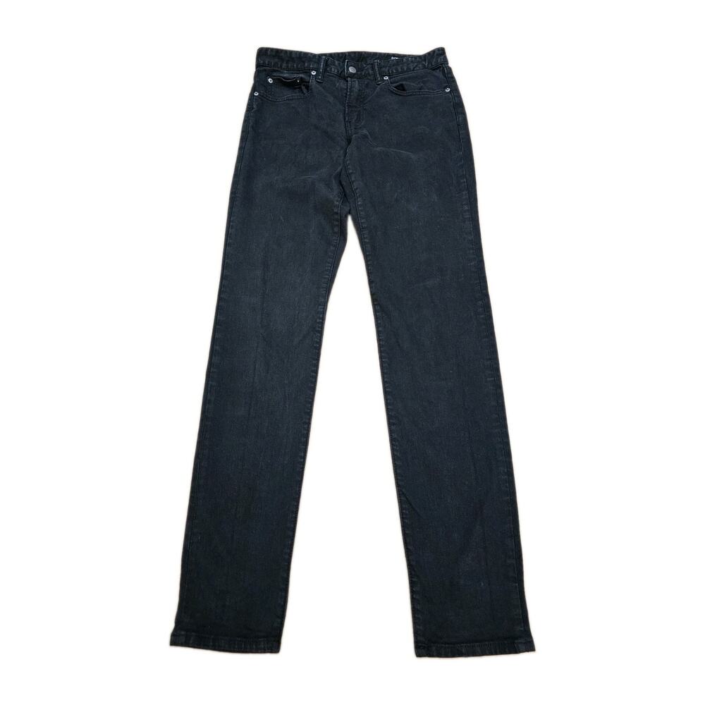 Bonobos Jeans Mens 31x34 Black Wash BK756 Slim Straight Stretch